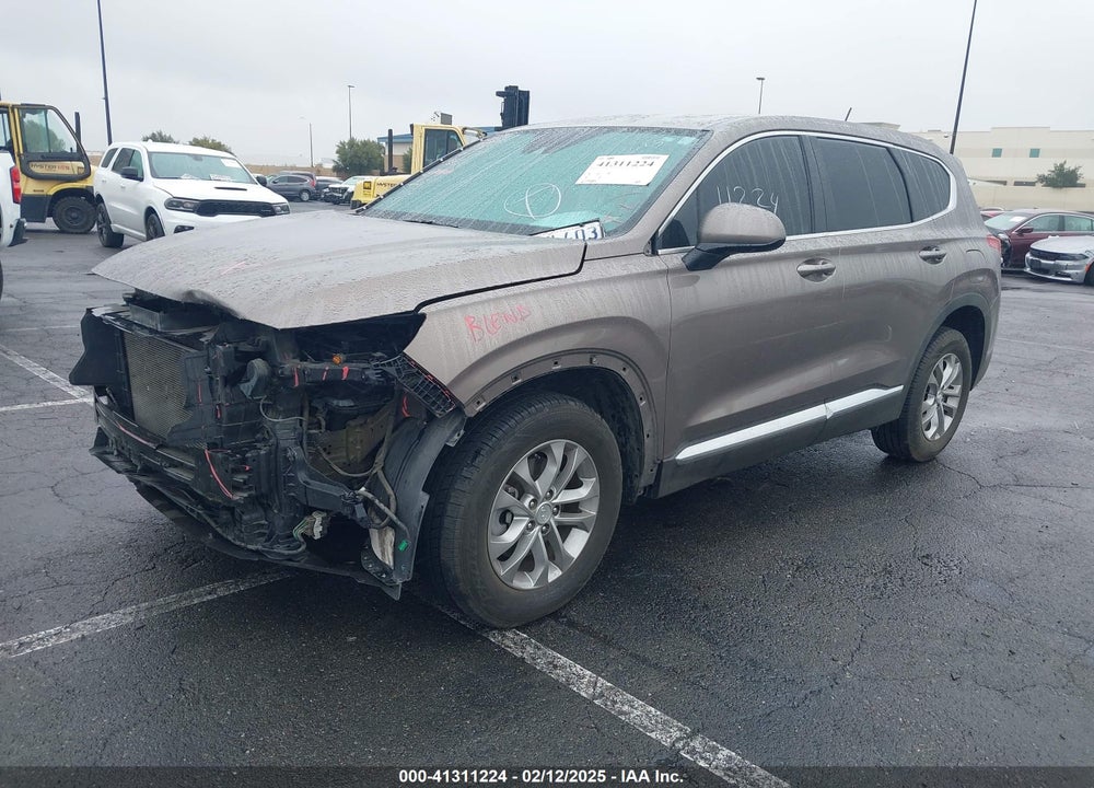 2019 HYUNDAI SANTA FE SE VIN: 5NMS2CAD6KH039491