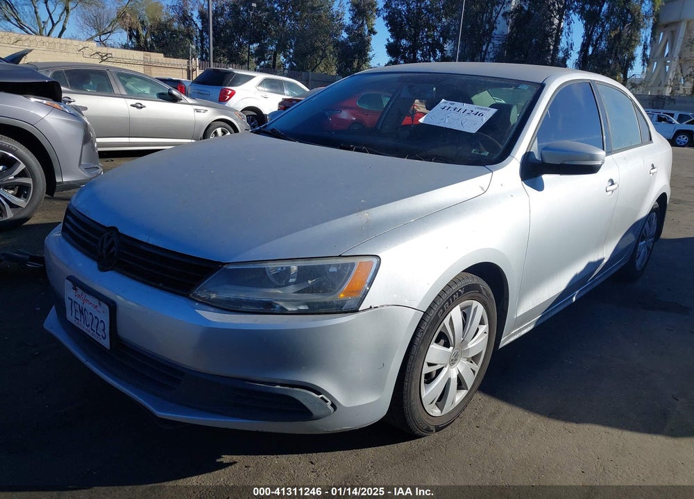 2012 VOLKSWAGEN JETTA 2.5L SE VIN: 3VWDP7AJ3CM131046