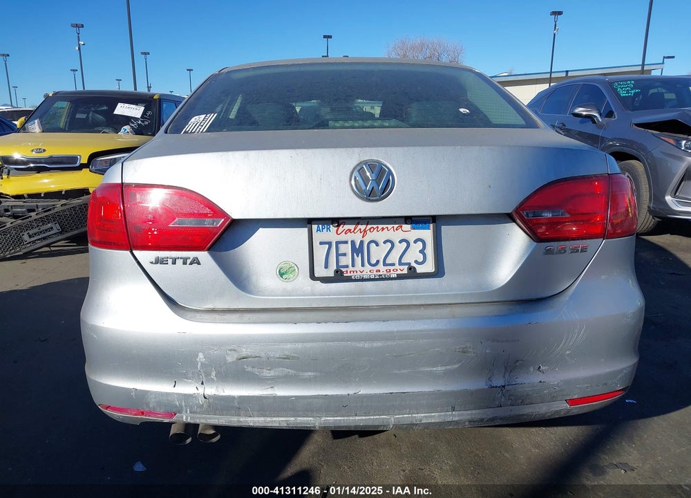 2012 VOLKSWAGEN JETTA 2.5L SE VIN: 3VWDP7AJ3CM131046