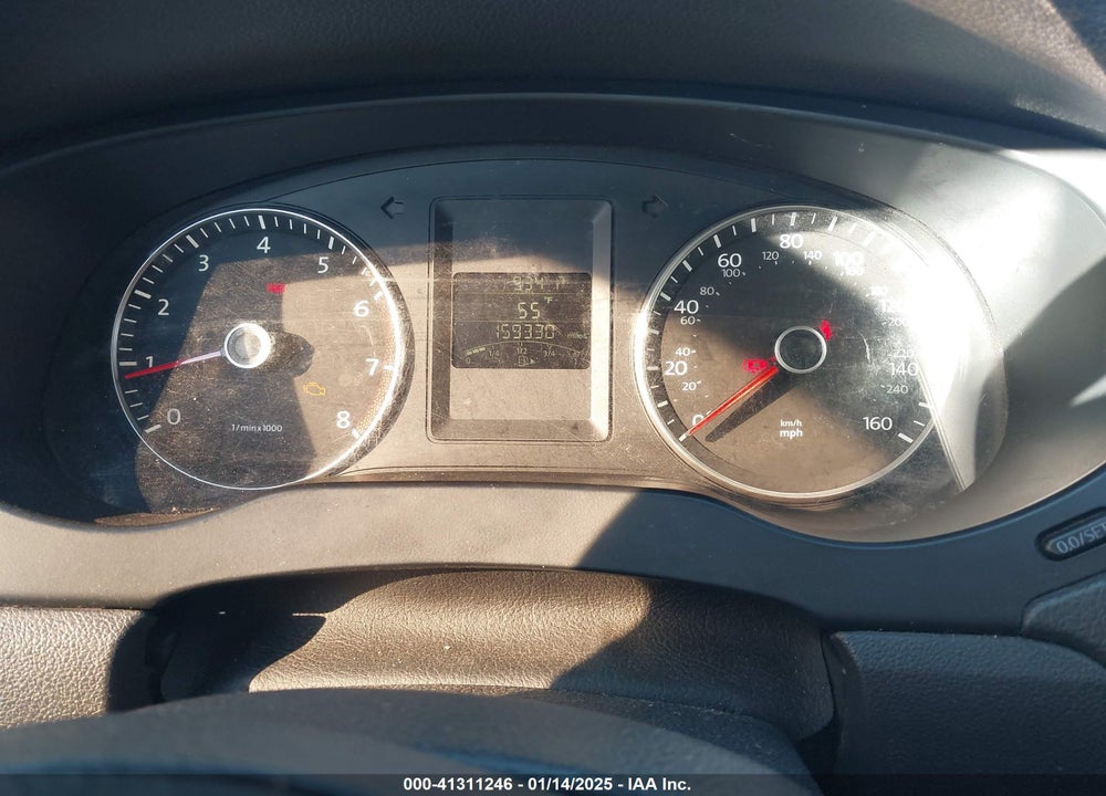 2012 VOLKSWAGEN JETTA 2.5L SE VIN: 3VWDP7AJ3CM131046