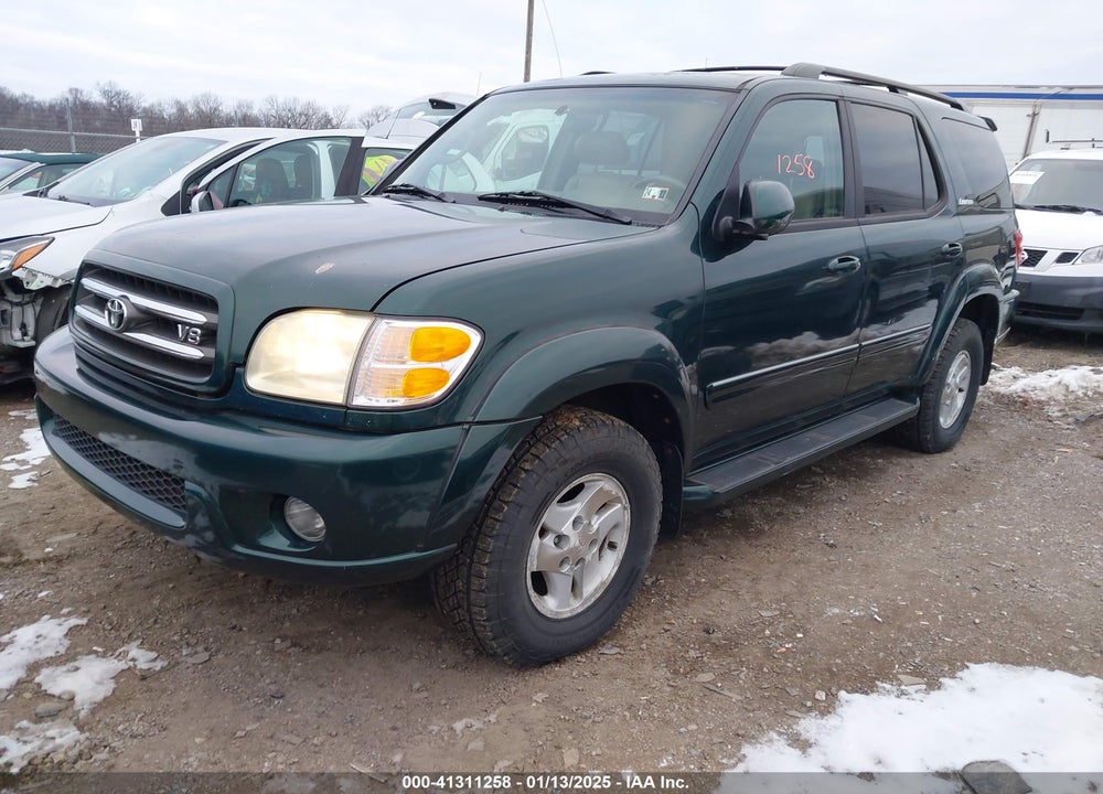 2002 TOYOTA SEQUOIA VIN: 5TDBT48A12S131037