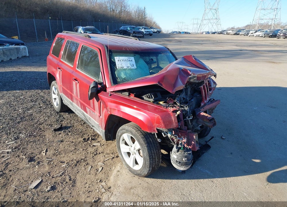 2013 JEEP PATRIOT VIN: 1C4NJRFB4DD234592
