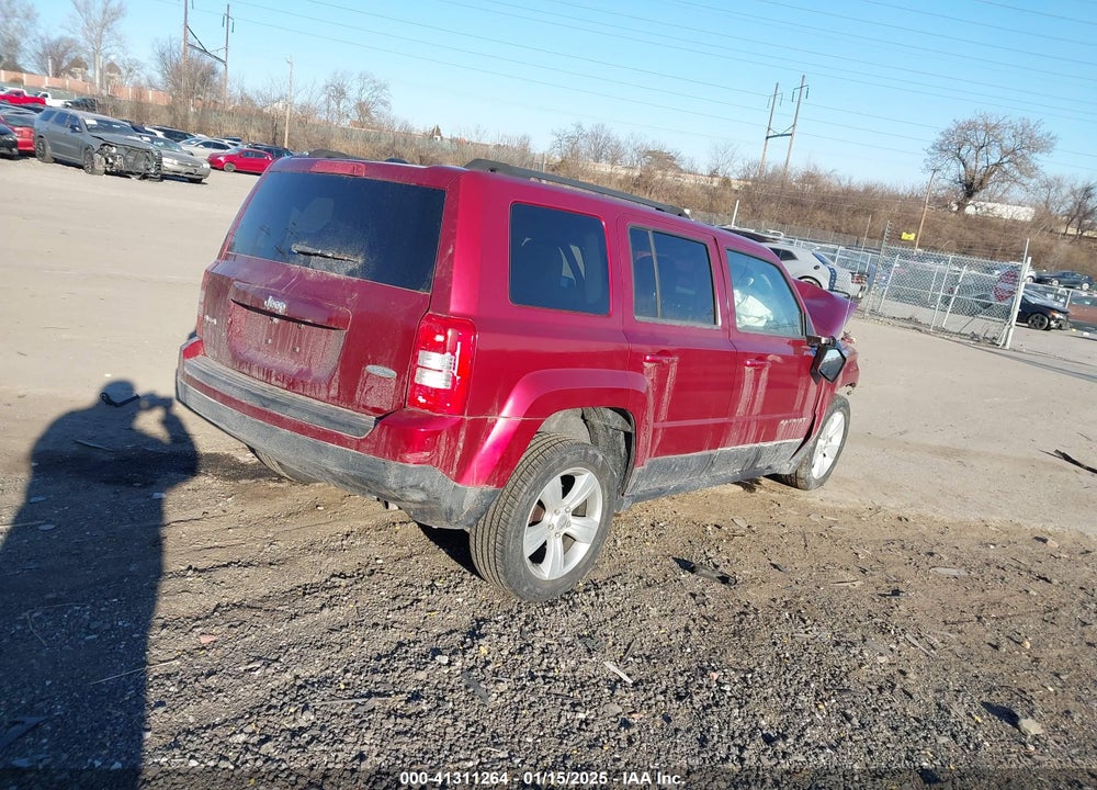 2013 JEEP PATRIOT VIN: 1C4NJRFB4DD234592