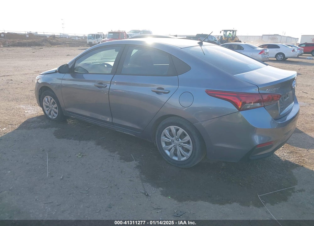 2018 HYUNDAI ACCENT VIN: 3KPC24A37JE032783