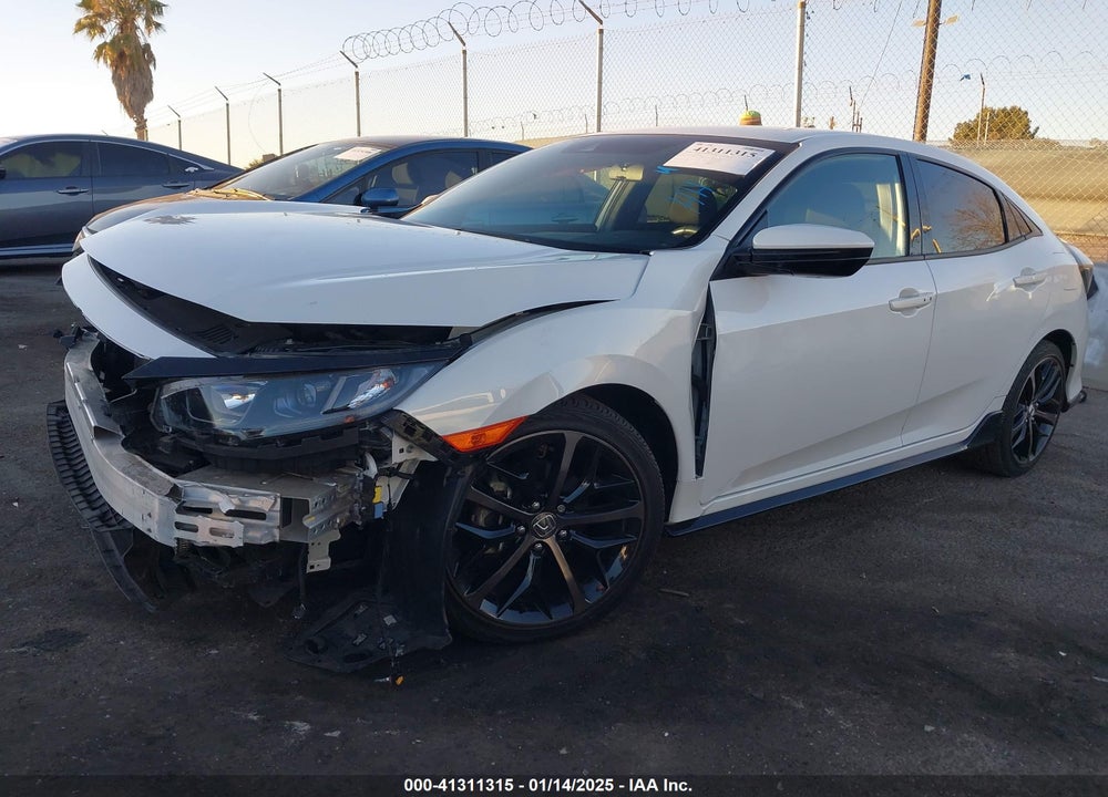 2021 HONDA CIVIC HATCHBACK VIN: SHHFK7H47MU409543