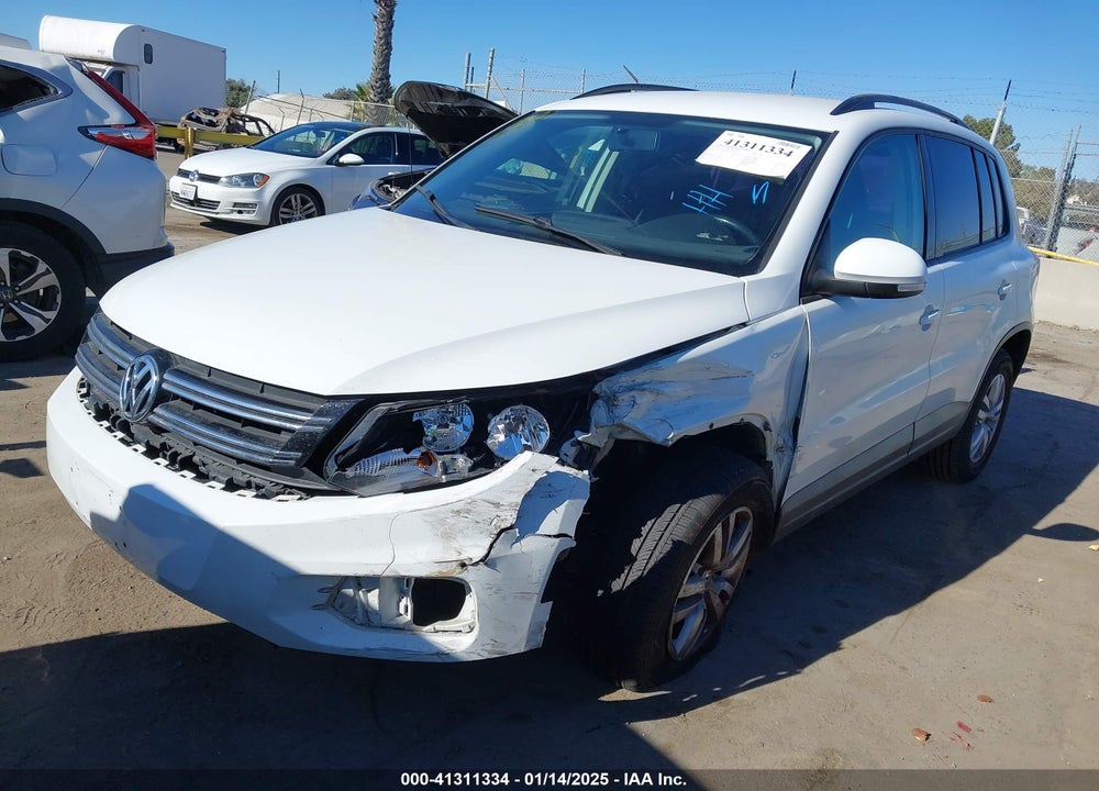 2015 VOLKSWAGEN TIGUAN S VIN: WVGAV7AX3FW609921