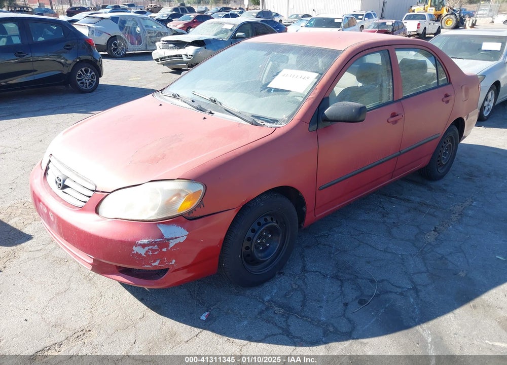 2004 TOYOTA COROLLA CE VIN: JTDBR32E342036672