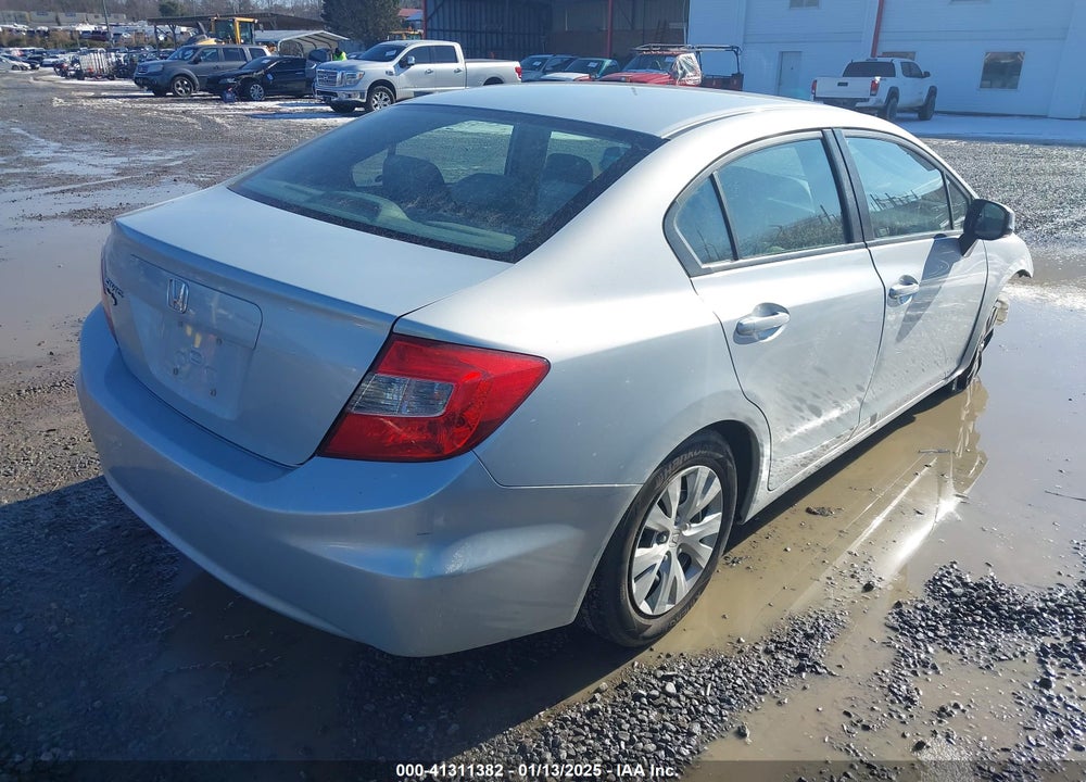 2012 HONDA CIVIC SDN LX VIN: 2HGFB2F58CH555881