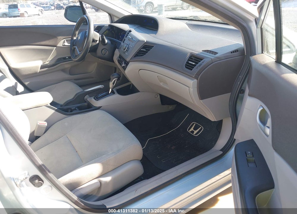 2012 HONDA CIVIC SDN LX VIN: 2HGFB2F58CH555881
