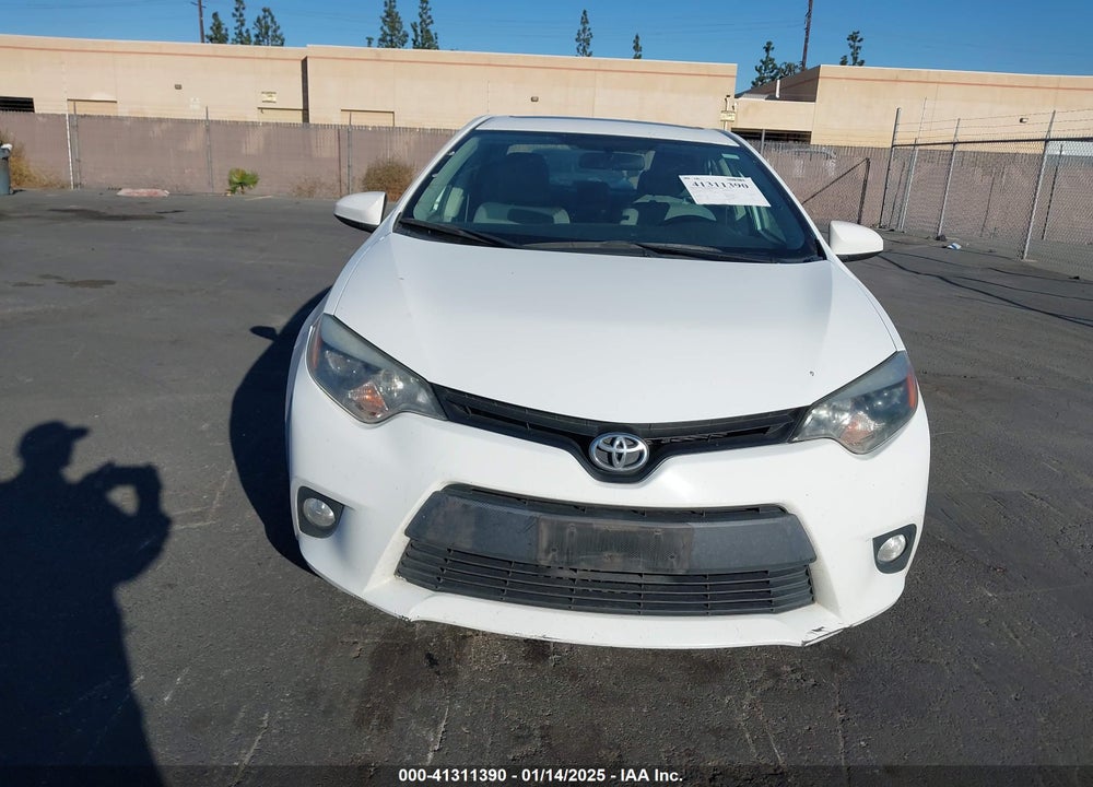 2014 TOYOTA COROLLA L/LE/LE PLS/PRM/S/S PLS VIN: 5YFBURHE0EP025933