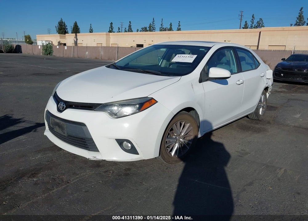 2014 TOYOTA COROLLA L/LE/LE PLS/PRM/S/S PLS VIN: 5YFBURHE0EP025933