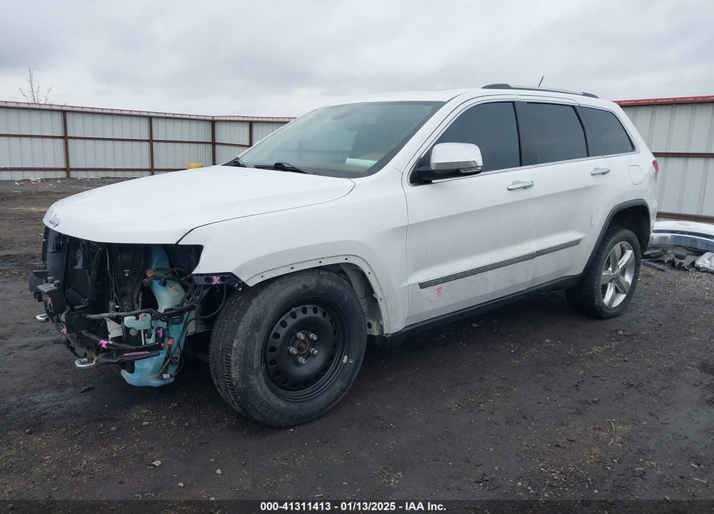 2013 JEEP GRAND CHEROKEE OVERLAND SUMMIT VIN: 1C4RJFCT4DC640553