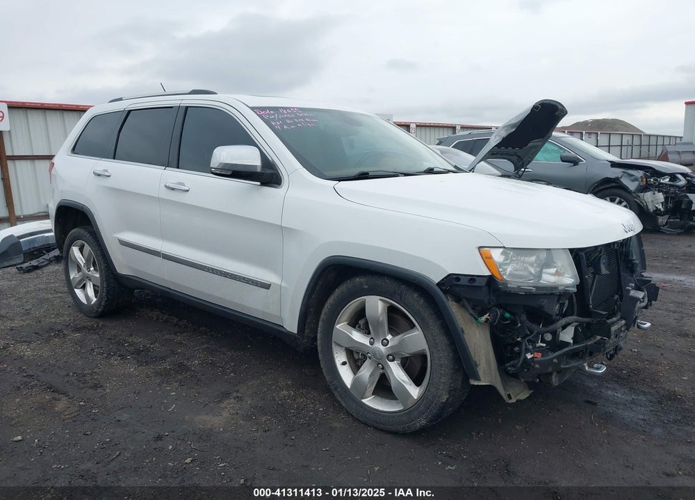 2013 JEEP GRAND CHEROKEE OVERLAND SUMMIT VIN: 1C4RJFCT4DC640553