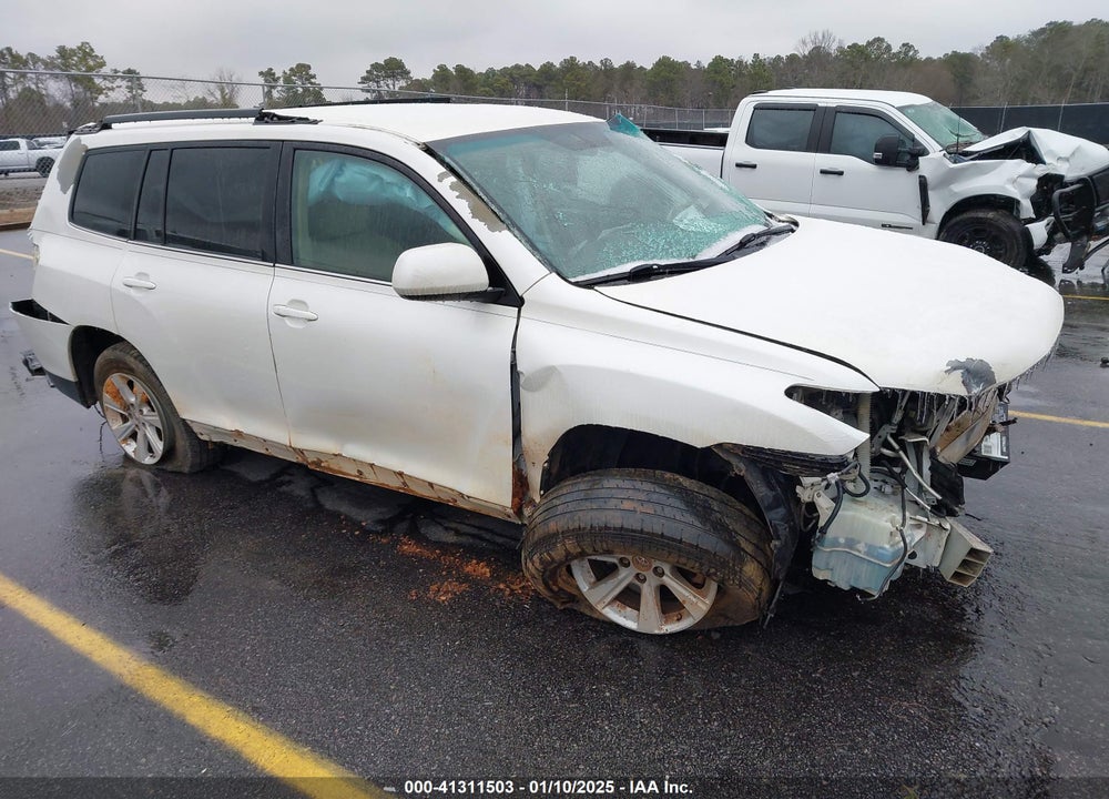 2012 TOYOTA HIGHLANDER SE VIN: 5TDZK3EH6CS079094