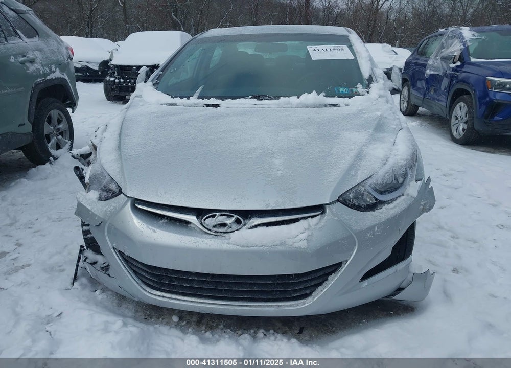 2014 HYUNDAI ELANTRA SE VIN: 5NPDH4AE5EH504243