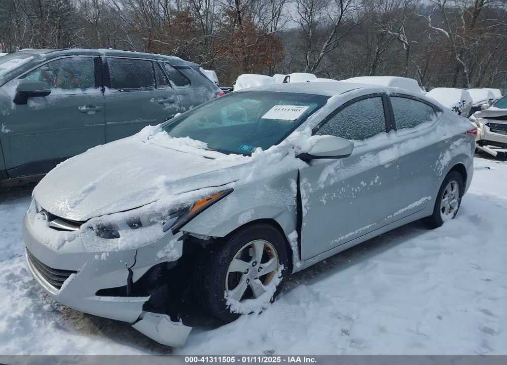 2014 HYUNDAI ELANTRA SE VIN: 5NPDH4AE5EH504243
