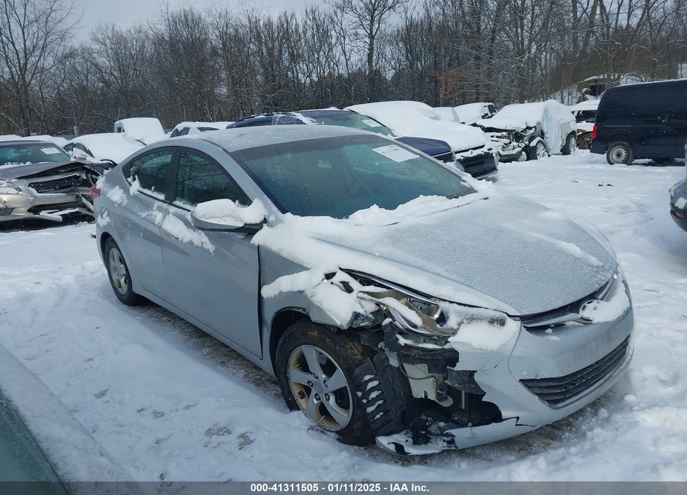 2014 HYUNDAI ELANTRA SE VIN: 5NPDH4AE5EH504243