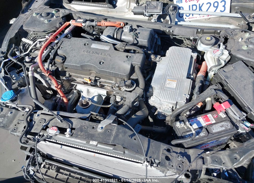 2019 HONDA ACCORD HYBRID EX-L VIN: 1HGCV3F55KA004210