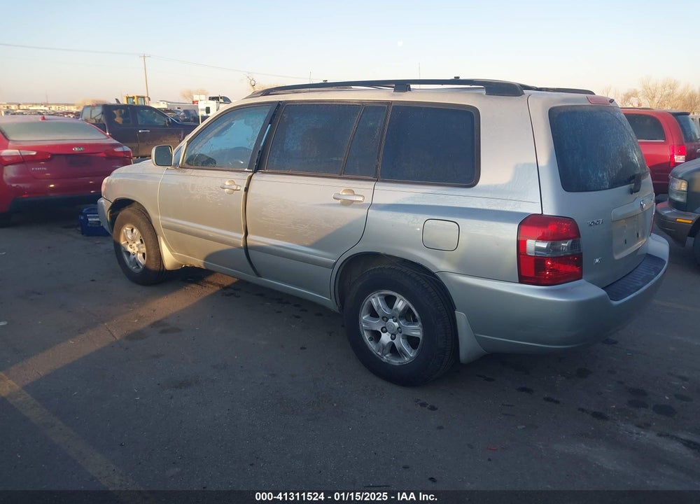 2004 TOYOTA HIGHLANDER V6 VIN: JTEDP21A740001566