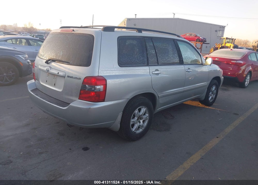 2004 TOYOTA HIGHLANDER V6 VIN: JTEDP21A740001566