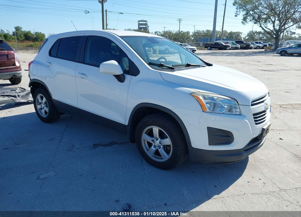 2016 CHEVROLET TRAX 1LS VIN: 3GNCJNSB8GL128819