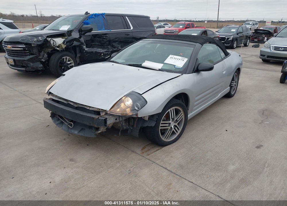 2005 MITSUBISHI ECLIPSE SPYDER GTS VIN: 4A3AE75H35E005567
