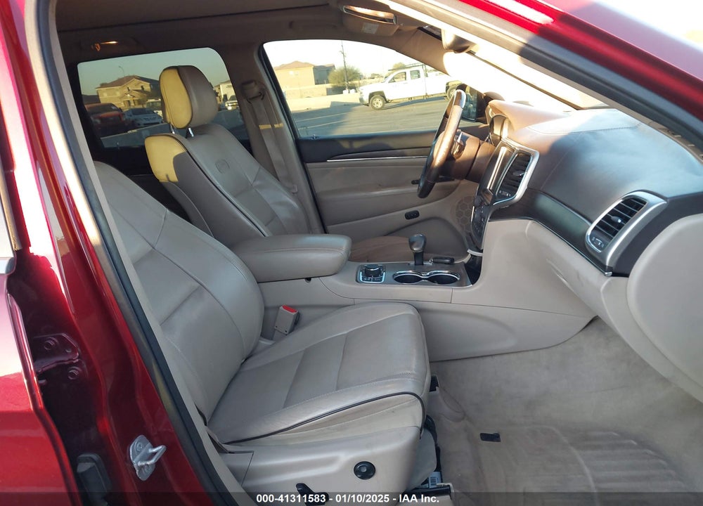 2014 JEEP GRAND CHEROKEE OVERLAND VIN: 1C4RJFCM8EC427440