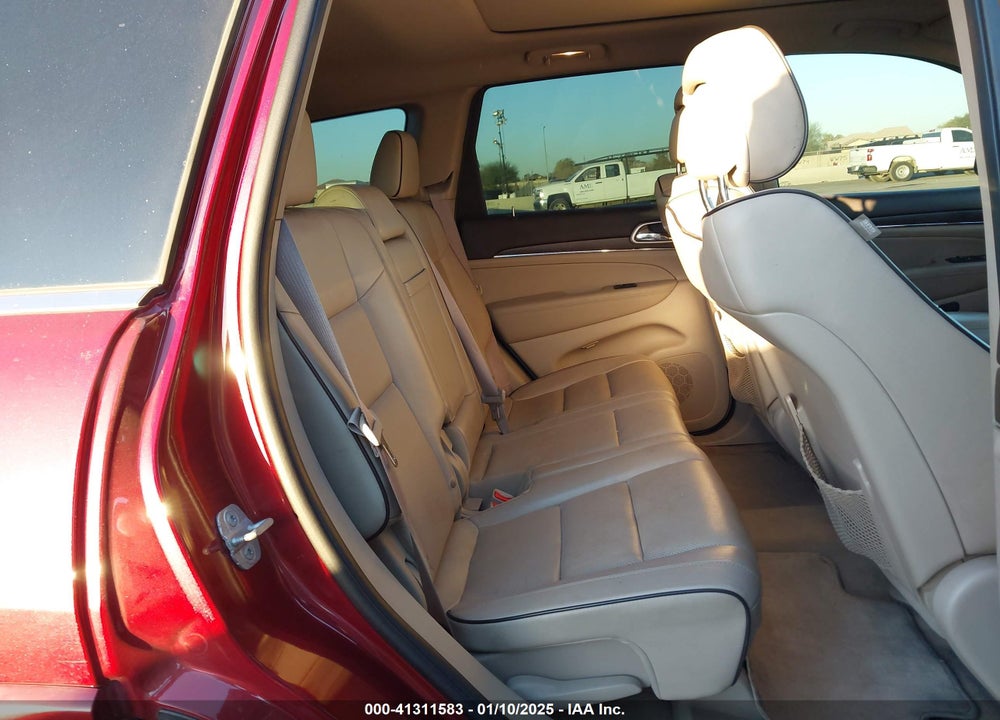 2014 JEEP GRAND CHEROKEE OVERLAND VIN: 1C4RJFCM8EC427440