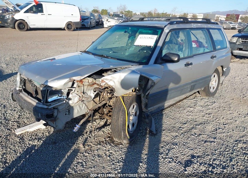 1999 SUBARU FORESTER L VIN: JF1SF6359XH745932