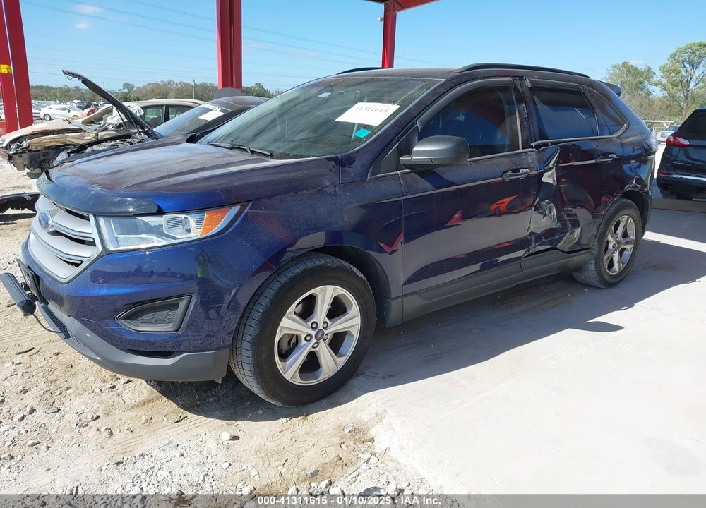2016 FORD EDGE SE VIN: 2FMPK3G9XGBB48756