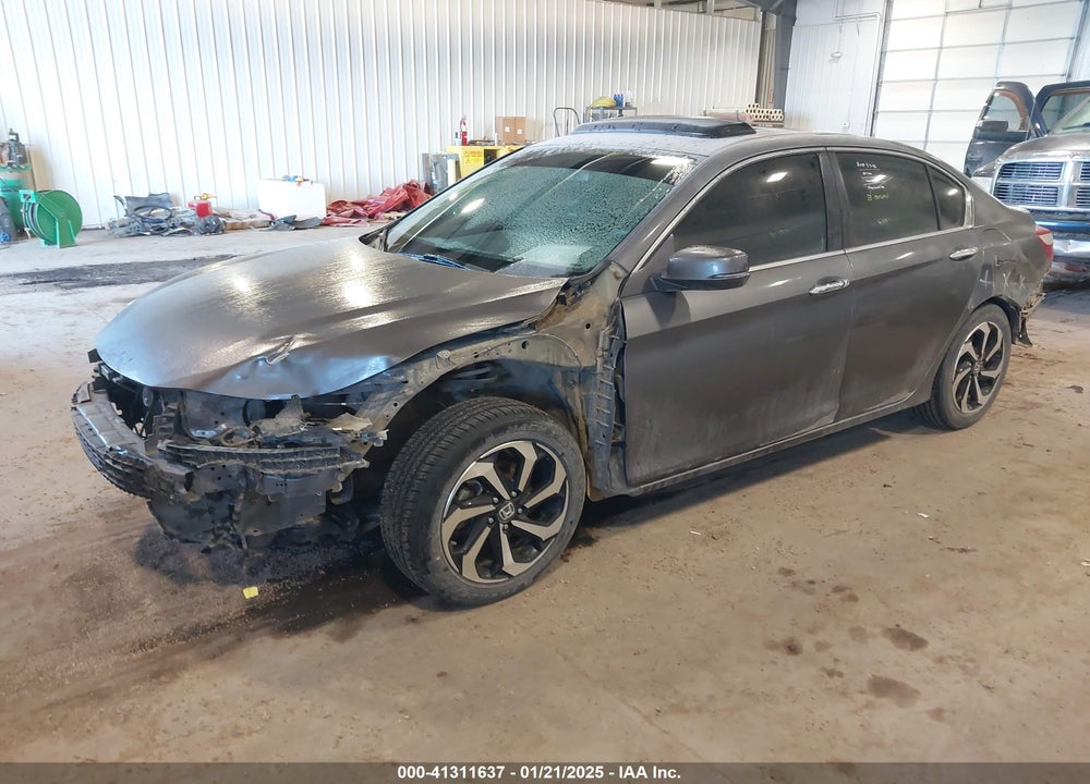 2016 HONDA ACCORD EX VIN: 1HGCR2F70GA044878