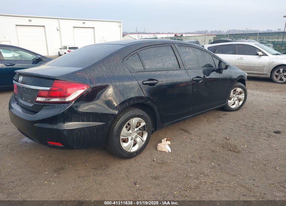 2015 HONDA CIVIC LX VIN: 19XFB2F59FE701123