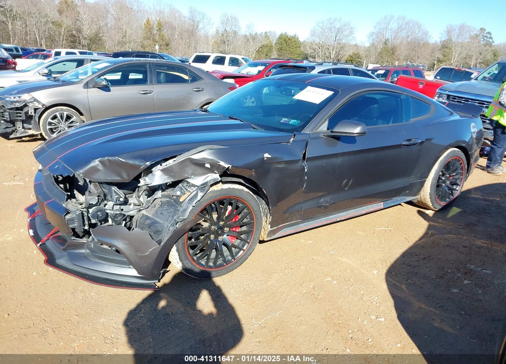 2017 FORD MUSTANG V6 VIN: 1FA6P8AM2H5338767
