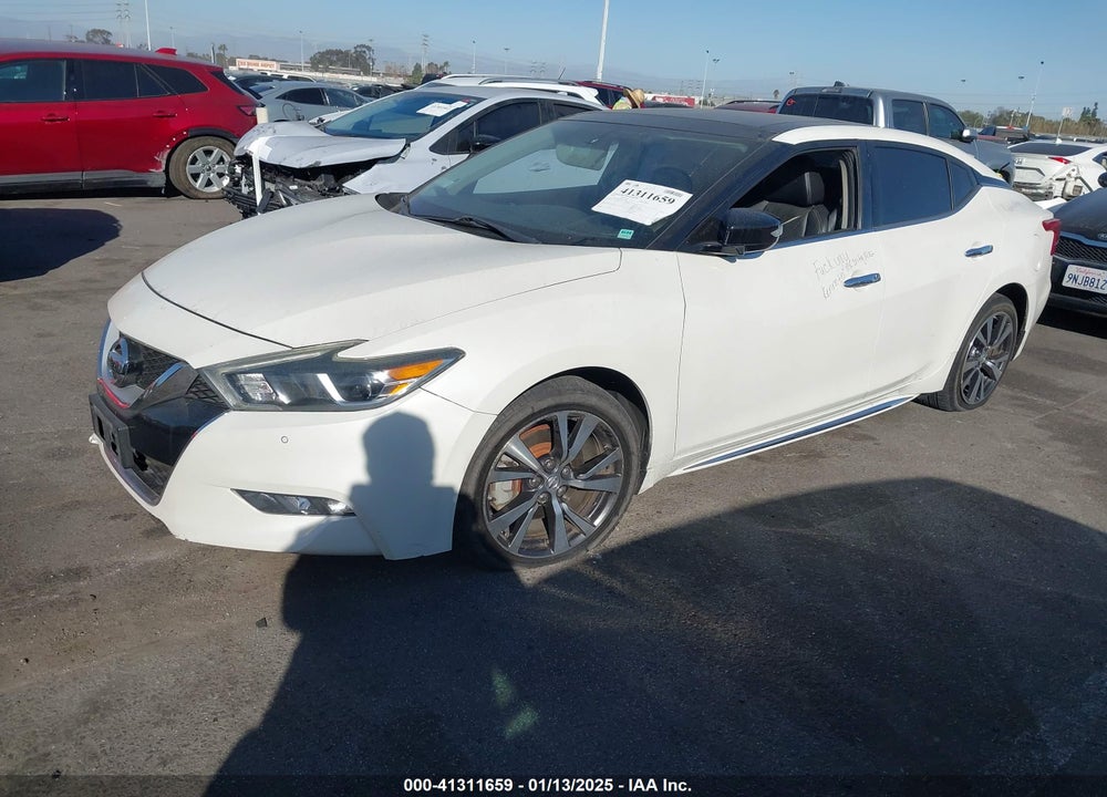 2016 NISSAN MAXIMA VIN: 1N4AA6APXGC396484