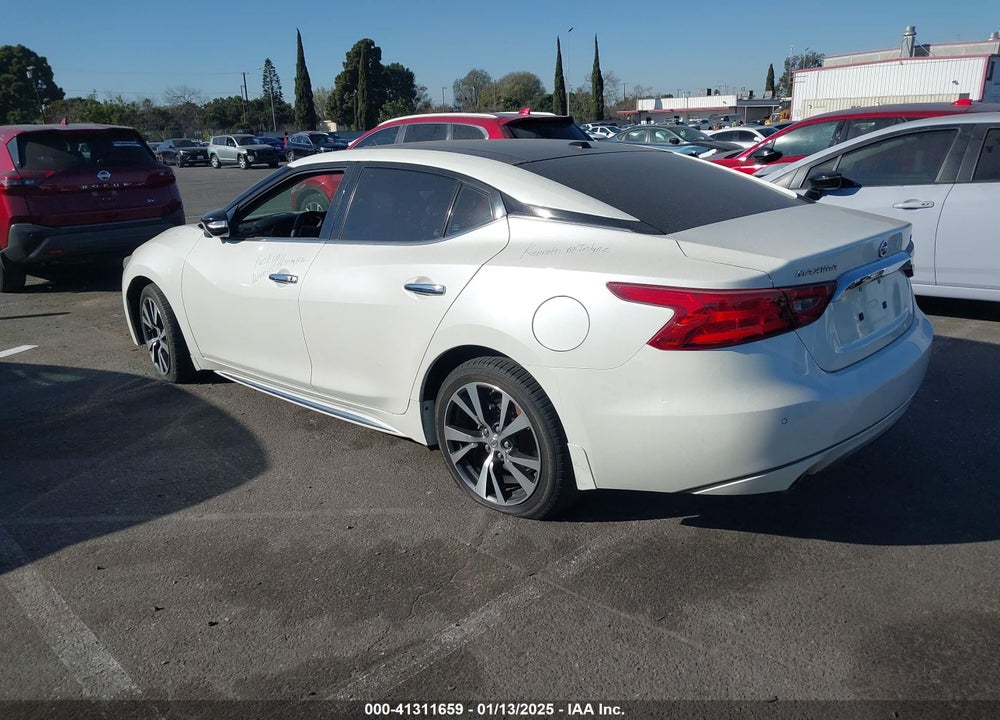 2016 NISSAN MAXIMA VIN: 1N4AA6APXGC396484