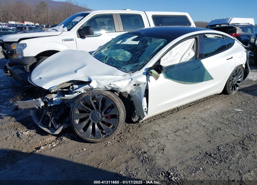 2022 TESLA MODEL 3 VIN: 5YJ3E1EC4NF330532
