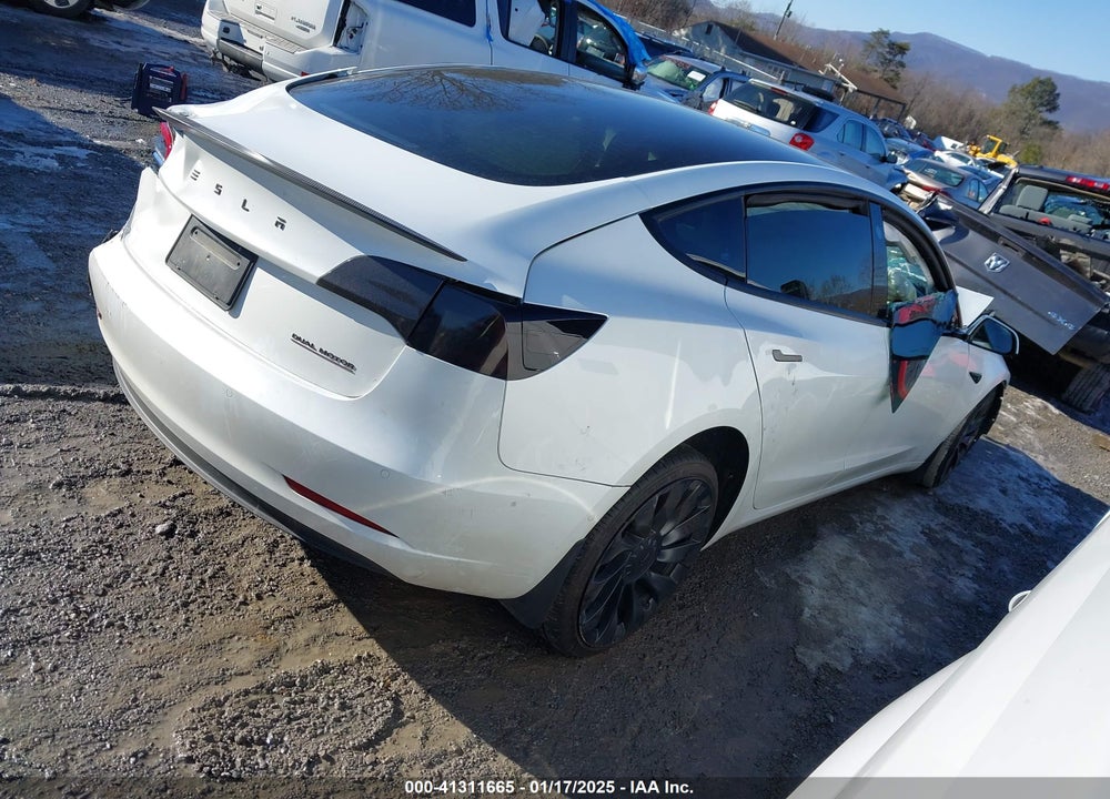 2022 TESLA MODEL 3 VIN: 5YJ3E1EC4NF330532