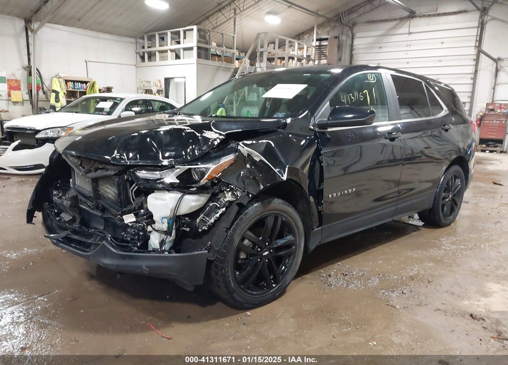 2021 CHEVROLET EQUINOX AWD LT VIN: 3GNAXUEV1ML397942