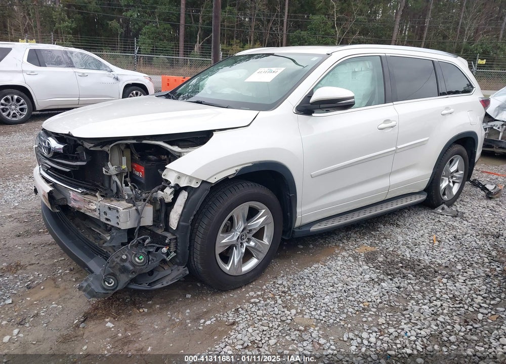 2016 TOYOTA HIGHLANDER LIMITED V6 VIN: 5TDYKRFH0GS142001