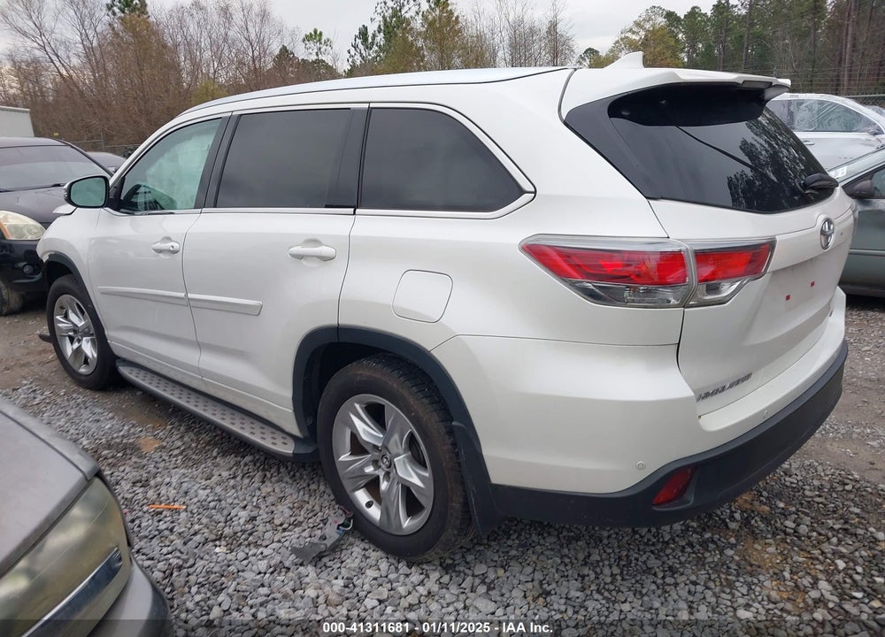 2016 TOYOTA HIGHLANDER LIMITED V6 VIN: 5TDYKRFH0GS142001