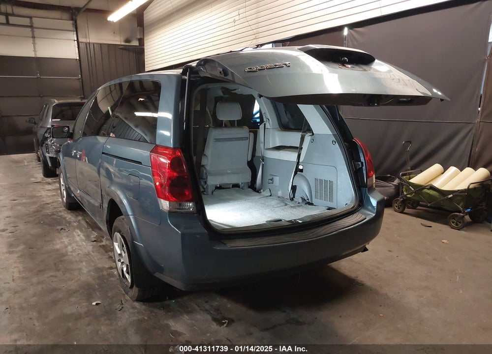 2008 NISSAN QUEST 3.5 VIN: 5N1BV28U68N118044