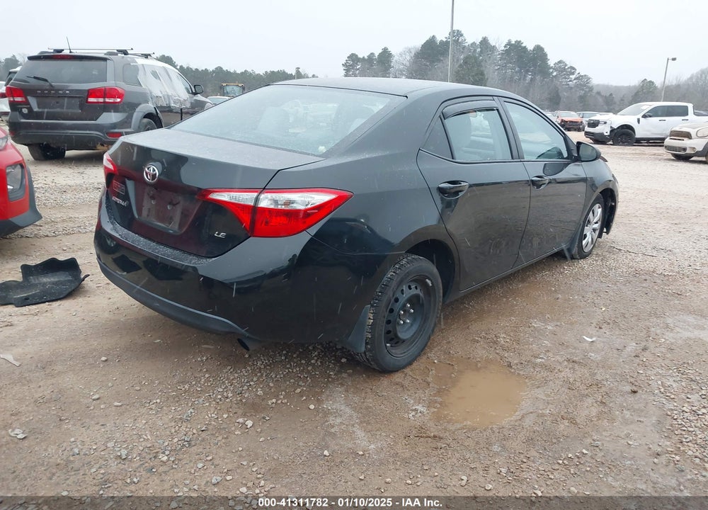 2016 TOYOTA COROLLA VIN: 2T1BURHE1GC738150