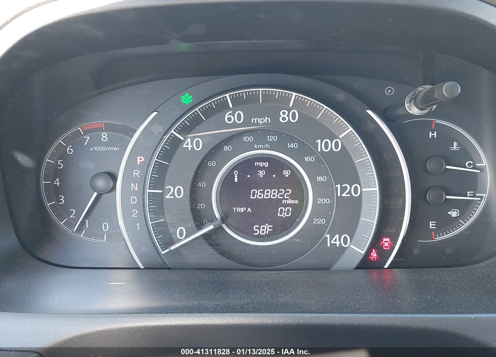 2013 HONDA CR-V EX-L VIN: 5J6RM3H74DL049599
