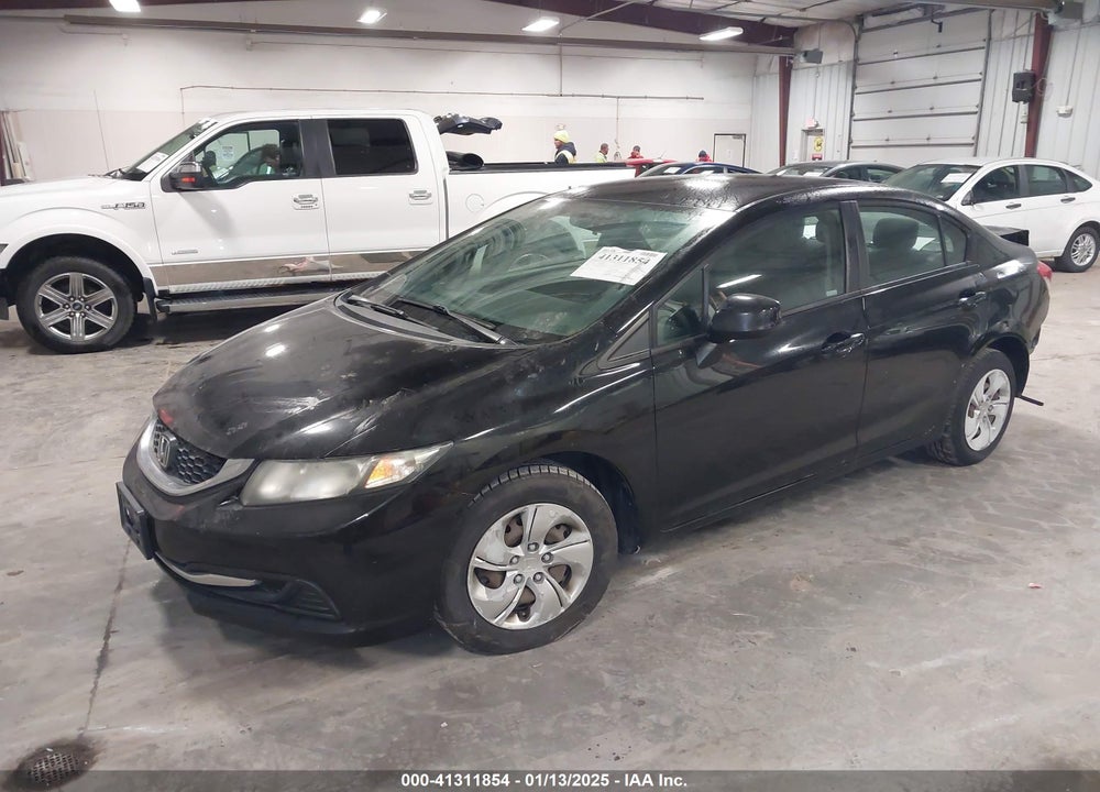 2013 HONDA CIVIC VIN: 19XFB2F5XDE001690
