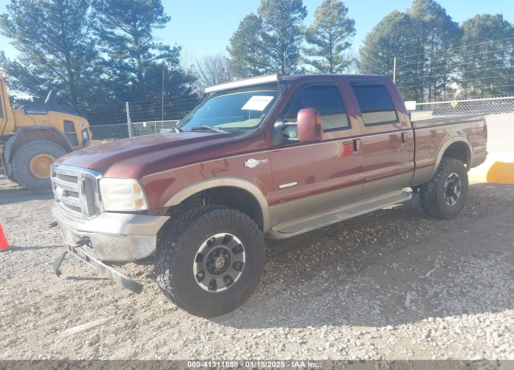 2005 FORD F-350 LARIAT/XL/XLT VIN: 1FTWW31P05EC18021