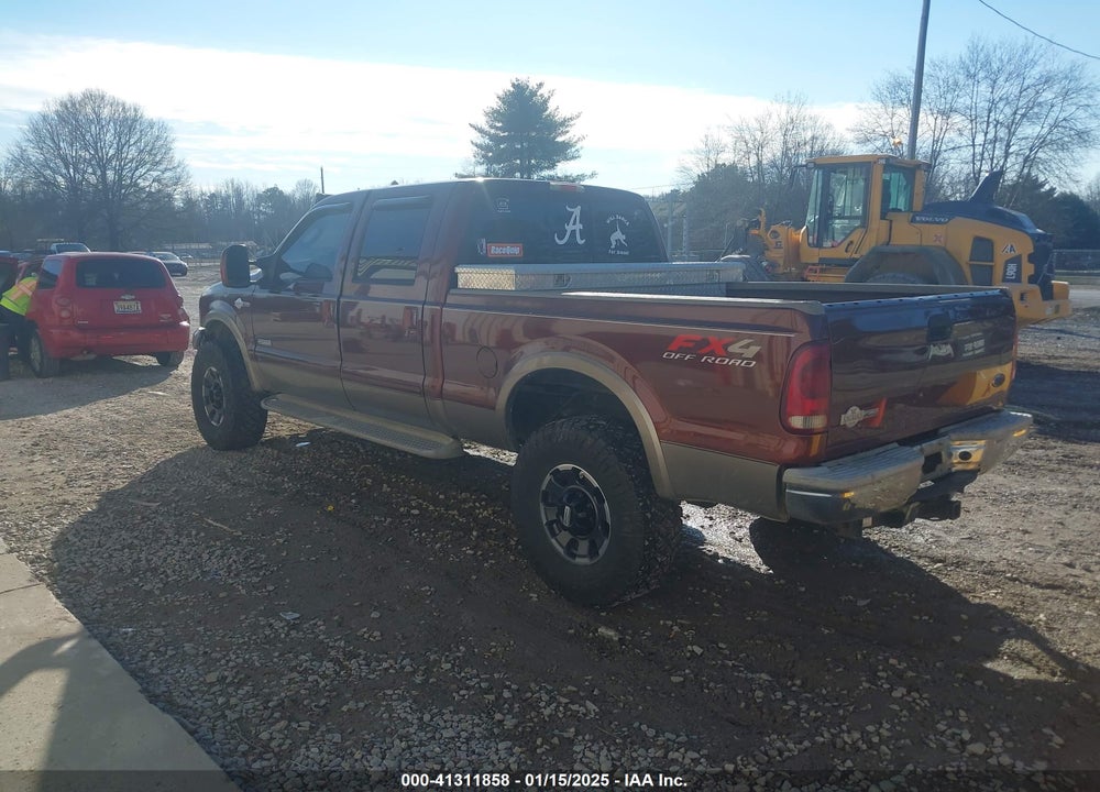 2005 FORD F-350 LARIAT/XL/XLT VIN: 1FTWW31P05EC18021