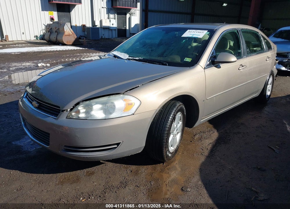 2007 CHEVROLET IMPALA LT VIN: 2G1WT58KX79146547