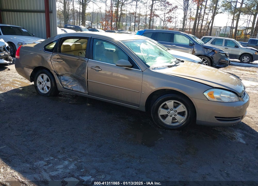 2007 CHEVROLET IMPALA LT VIN: 2G1WT58KX79146547