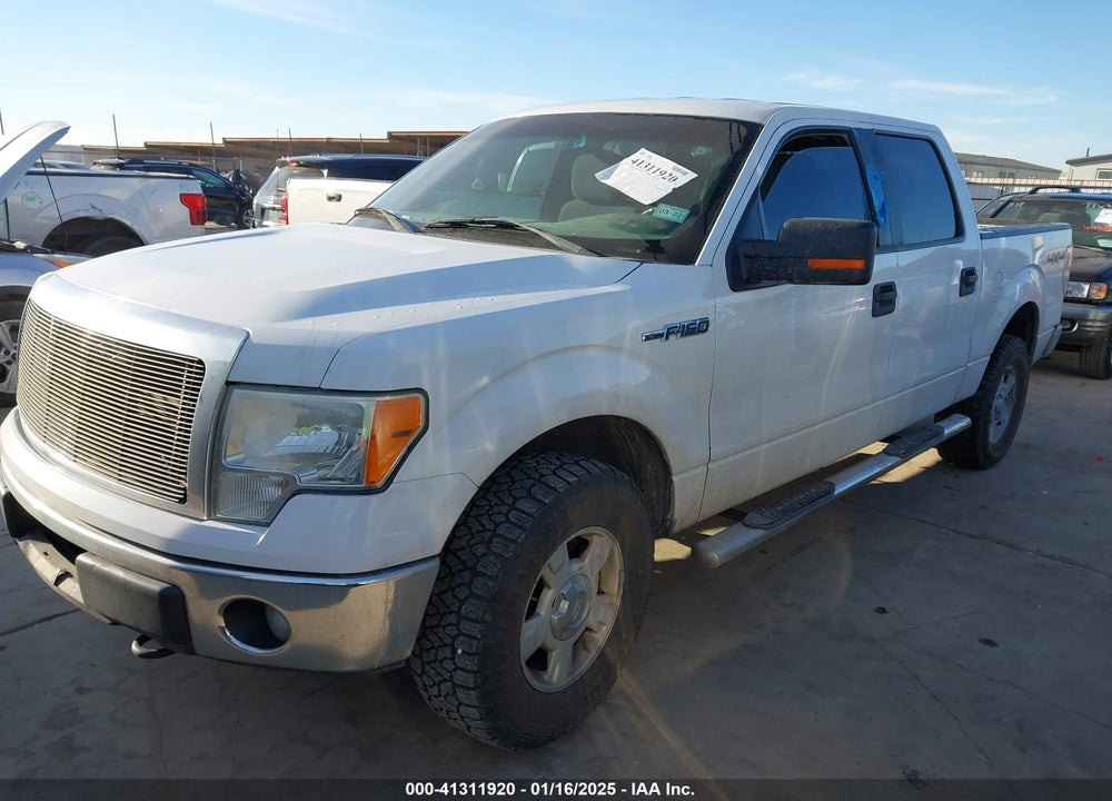 2012 FORD F-150 VIN: 1FTFW1EF2CFC76662