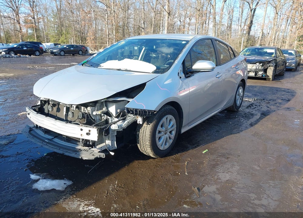 2019 TOYOTA PRIUS VIN: JTDKARFU4K3095684